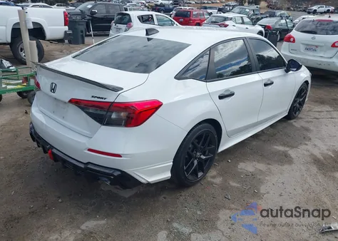 2022 Honda Civic Sport from USA, damaged, VIN 2HGFE2F5XNH598287